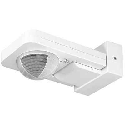 Imagen de ORNO CR 259 Sensor de Movimiento Para Exteriores con Crepuscular 360 Grados 1200W max. Compatible LED Impermeable IP65 (Blanco)…