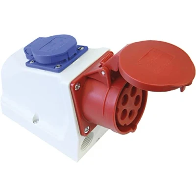 Imagen de Kayser 4000873892 Cee toma de corriente 16A 400V IP44 combi 6H 5WAYS precableado