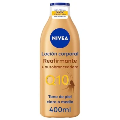 Imagen de NIVEA Q10 Loción Corporal Reafirmante + Autobronceadora 400 ml