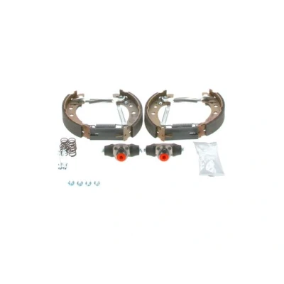 Imagen de BOSCH 0 204 114 052 Kit frenos, disco de tambor con accesorios, cilindro freno rueda VOLKSWAGEN: GOLF 2, 1 Cabriolet, Polo II Coupé
