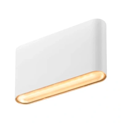 Imagen de SLV Aplique de pared ovalado 14 UP/Down Iluminación exterior paredes y entrada la casa 2700/3000 K, 6 W, color blanco, Blanco.