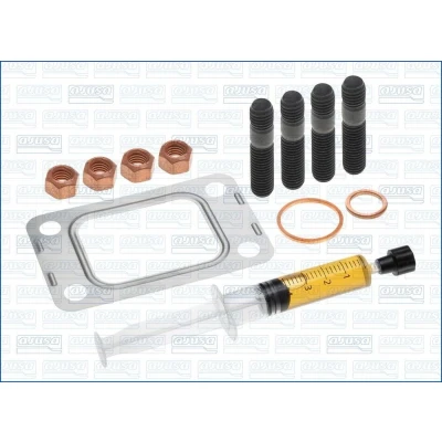 Imagen de AJUSA JTC11282 Juego de montaje, turbocompresor with studs, syringe oil con juntas IVECO: Daily 6