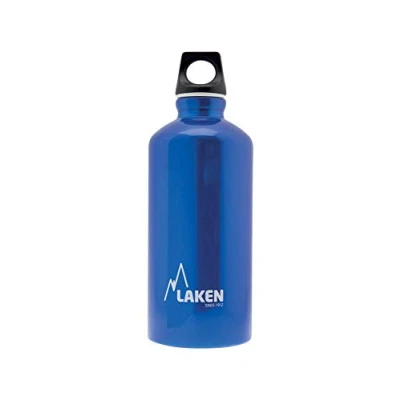 Imagen de LAKEN Botella de Agua Aluminio con Boca Estrecha Cantimplora Ligera y Reciclable Aislante para Niños Perfecta Gimnasio, Viaje Deporte 600ml, 750ml, 1l
