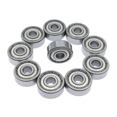 Imagen de Fasizi 10 uds 624ZZ doble metal escudos rodamientos de bolas ranura profunda 4x13x5mm