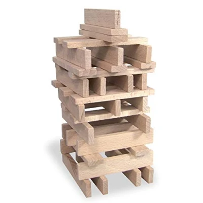 Imagen de Vilac Batibloc Classic, 100 Piezas en Madera Maciza (2135)
