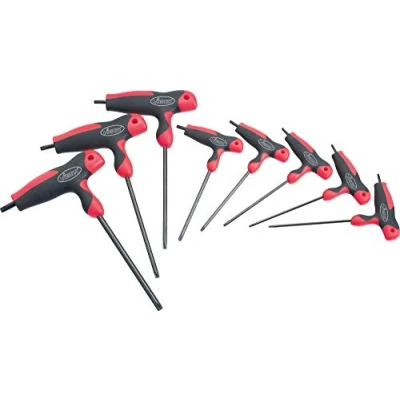 Imagen de VIGOR V1410 Kit de atornilladores 8 Torx interior Módulo herramientas (refuerzo espuma blanda PU) Cubeta suave