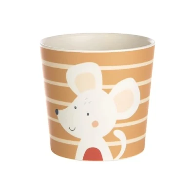Imagen de Sigikid 25356 taza infantil ratón rPET 4 amigos recomendado para niños a partir de 2 años sostenible, resistente y duradero