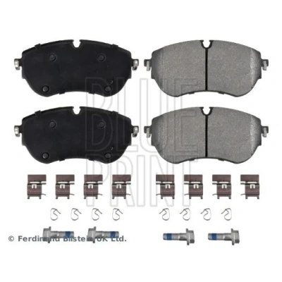 Imagen de BLUE PRINT ADBP420087 Juego de pastillas freno Eje delantero preparado para indicador desgaste con material fijación VOLKSWAGEN: Amarok Pick up
