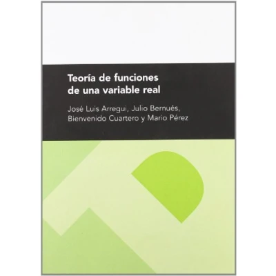 Imagen de Teoría de funciones una variable real (Textos Docentes)