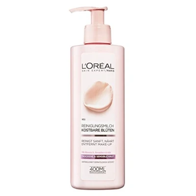 Imagen de Leche limpiadora L&#039;Oréal Paris de flores, (400 ml)