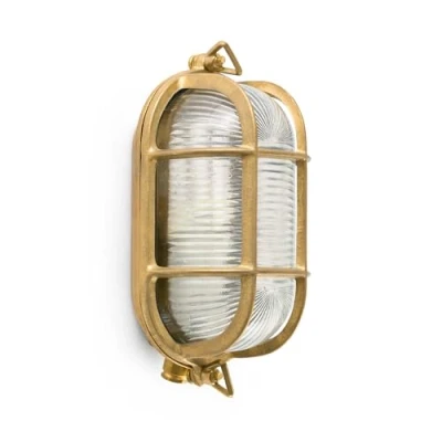 Imagen de Faro Barcelona 70998 CABO Aplique, 60W, cuerpo de laton, difusor cristal