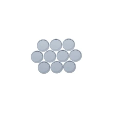 Imagen de Maul 6172384, Conjunto de imanes Polipropileno Redonda, 8,4 x 30 mm, 10 uds., Gris (Grau)
