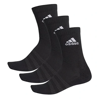 Imagen de Adidas Cushioned Crew Calcetines Largo Clásico, Unisex Adulto, Negro (Black/White), S