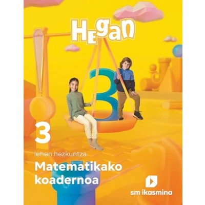 Imagen de Koadernoa Matematika. Lehen Hezkuntza 3. Hegan 9788498558616 (REVUELA)