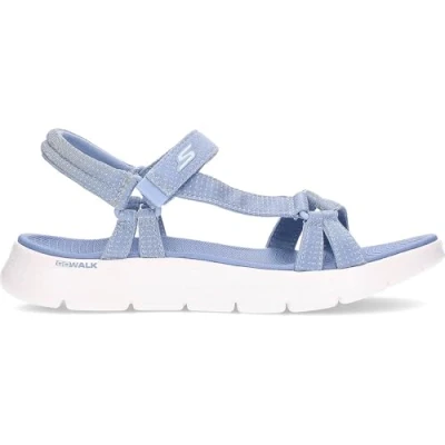 Imagen de Skechers GO Walk Flex Sandal Sublime, Sandalias deslizantes Mujer, Blue, 42 EU