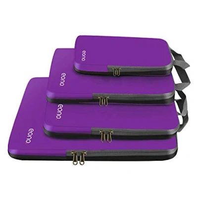 Imagen de Eono Organizadores de Viaje compresión expandibles, Impermeable Organizador Maleta, Cubos Embalaje, Compression Packing Cubes