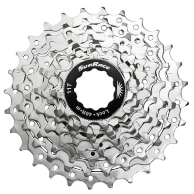 Imagen de Sunrace CSR91 Piñón Cassette, Unisex, Plata, 12 25 Dientes