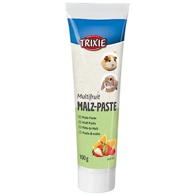 Imagen de Trixie Multi Fruit Pasta de Malta para Pequeños Mamíferos, 100 g (Paquete 1)