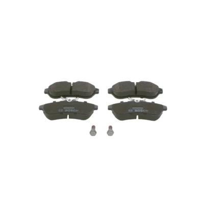 Imagen de BOSCH 0 986 424 635 Juego de pastillas freno Low Metallic Chapa antichirridos, con tornillos accesorios CITROËN: C3 Pluriel, C2 Hatchback