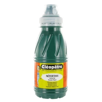 Imagen de Cleopatre PGN250 17 Pintura guache Nefertari Premium Frasco de 250 ml Esmeralda