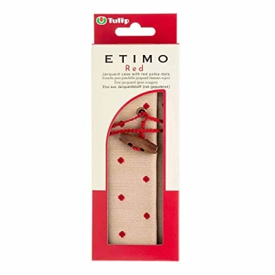 Imagen de Tulip Crochet Hook, De Madera, Red, Ecru, One Size