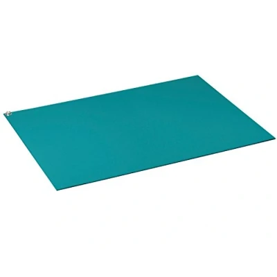 Imagen de ESD Mat Alfombrilla de escritorio (goma antiestática, 450 x 320 2 mm) ENGINEER zcm 06