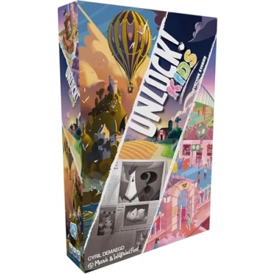 Imagen de Cowboys espaciales Unlock! Kids Historia de Detectives Juego Mesa y Cartas cooperativo para niños Desde 6 años Escape Game 1 a 4 Jugadores 20 Minutos Versión Francesa