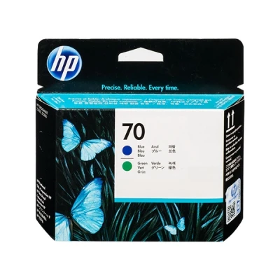 Imagen de Cabezal De Impresión Verde/azul Hp 70 C9408a