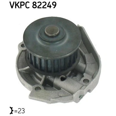 Imagen de SKF VKPC 82249 Bomba de agua 23 Hierro fundido para accionamiento con correa trapecial FIAT: Punto I Hatchback, Marea Berlina, Brava Hatchback