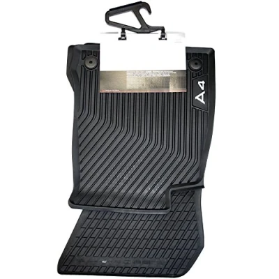 Imagen de Audi 8 W1061501041 Allwetter felpudos Parte Delantera, 2 Unidades, Color Negro