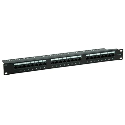 Imagen de Value Cat.6/class E 19&quot; Patch Panel, 24 Ports, Utp Light Grey