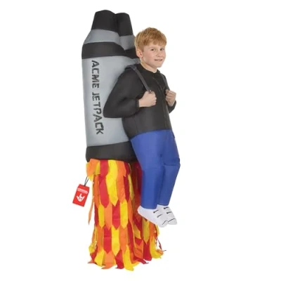 Imagen de Morph Disfraz Cohete Niño Hinchable, Hinchable Niño, Espacio Nave Espacial Carnaval