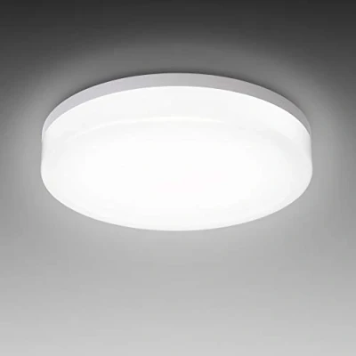 Imagen de Plafón led Blanco I Panel de 13W Lámpara techo moderna para baño Ø220mm IP54 neutra 4000K 1600LM plafon