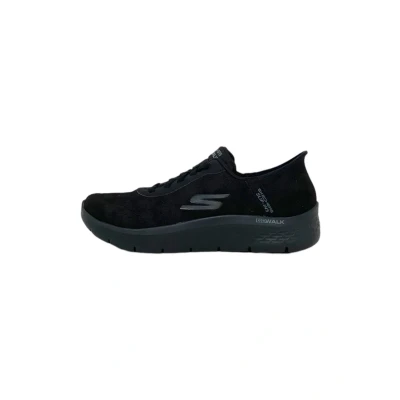 Imagen de Skechers Men&#039;s Hands Free Slip ins Go Walk Flex Smooth Motion Sneaker, Black, 41 EU
