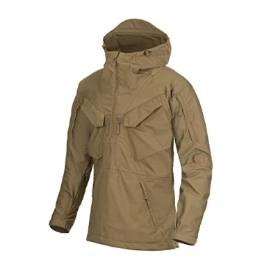 Imagen de Helikon Tex Bushcraft PILGRIM Anorak Chaqueta para exteriores, color negro, Coyote 11, XS