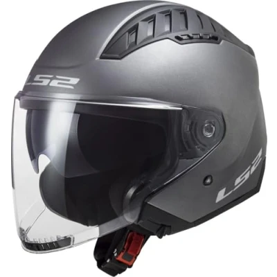 Imagen de LS2, Casco Moto Jet Copter II Solid Matt Titanium, L