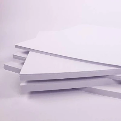 Imagen de BCreativetolearn Tarjeta Artesanal A4 Blanca Brillante para Manualidades Artística de 180 g/m² 50 Hojas Cartulina