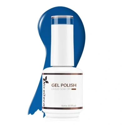 Imagen de Nicedeco Gel Esmalte de Uñas, 15ml UV/LED Soak Off Polish Nail Art Manicura Pedicura, Salón y Uso Doméstico Larga Duración Fácil Aplicar 255