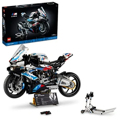 Imagen de LEGO Technic BMW M 1000 RR, Motos a Escala, Regalo Coleccionable para Hombres y Mujeres, Maqueta Construir Adultos 42130