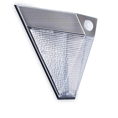 Imagen de Smartwares Aplique Solar LED, Sensor Día/Noche Integrado Integrado, Plateado [Clase de eficiencia energética A++]