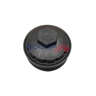 Imagen de BOGAP A1422101 Cubierta, caja filtro de aceite VOLKSWAGEN: GOLF 5, 6, Multivan 5 (7HM, AUDI: A3 Hatchback, A4 B7 Sedán, B8 Avant