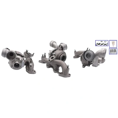 Imagen de ELSTOCK 91 1712 Turbocompresor de gases escape, Actuador controlado neumáticamente (accionador) con juntas VOLKSWAGEN: Golf 5