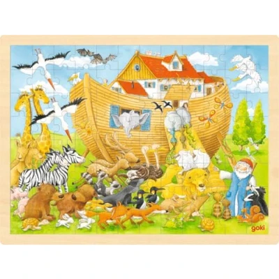 Imagen de goki Puzzle, Entrar en la Arca de Noé, Multicolor, Medium (57535)
