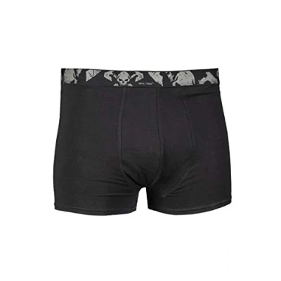 Imagen de Mil Tec Calzoncillos Boxers 11200102 Tipo, Negro, Medium para Hombre