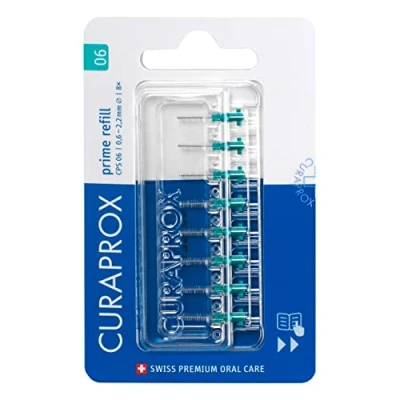 Imagen de CURAPROX CPS 06 prime 8er refill Interdentalbürst., 8 pzas Cepillos interdentales