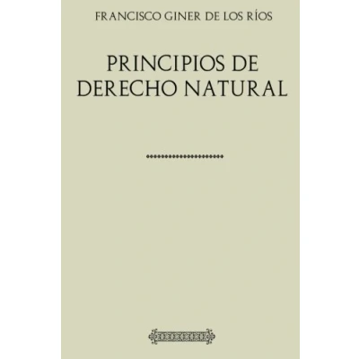 Imagen de Principios de Derecho Natural