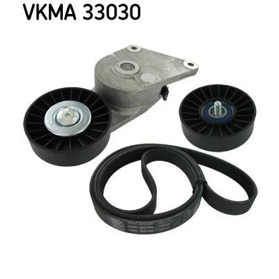Imagen de SKF VKMA 33030 Juego de correas trapeciales poli V PEUGEOT: 406 Berlina, 306 Hatchback, Expert I, CITROËN: Xsara Familiar