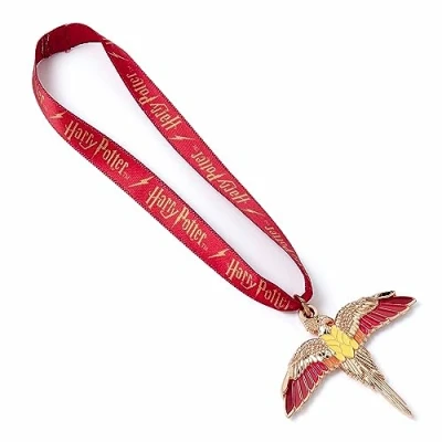 Imagen de The Carat Shop Colgante Oficial de Harry Potter Fawkes Oro Rosa para decoración navideña