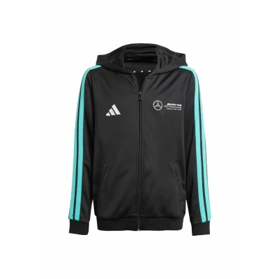 Imagen de adidas Performance AMG Petronas Formula ONE TEAM Sudadera con cremallera Black white para niños, Talla: 9 10a,