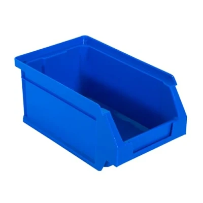 Imagen de Simon Rack Gavetas organizadoras, Cajas porta herramientas, 5 unidades, Apilables, Plástico, 80x100x95 mm, Azul